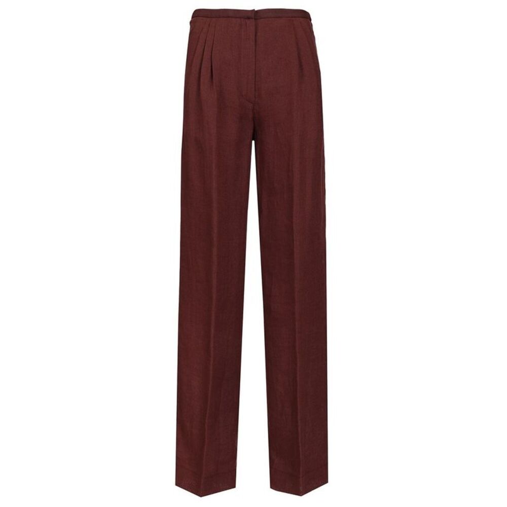 Forte_Forte Women Linen Gauze Trousers - Picture 1 of 4
